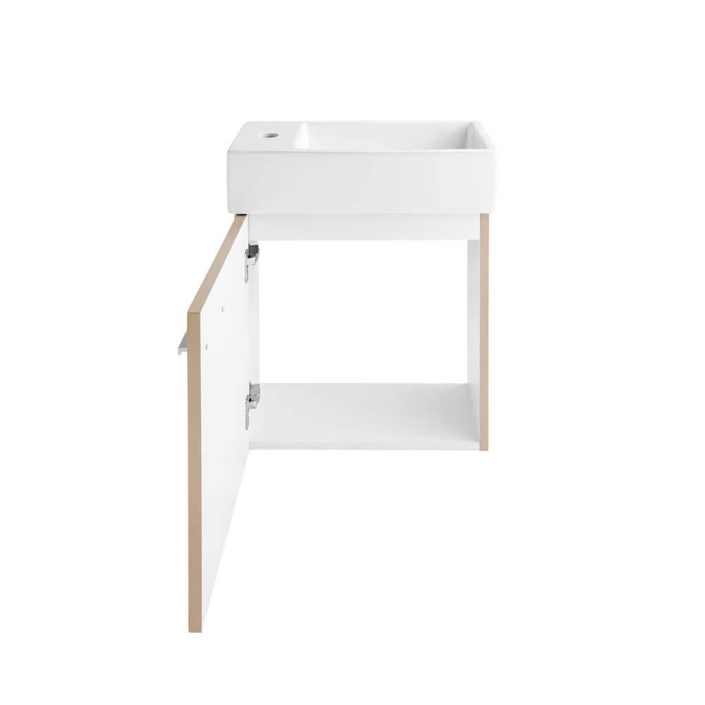 Colmer 18" Wall-Mounted Bathroom Vanity