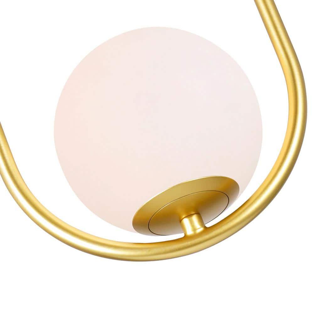 CWI Lighting Celeste 1 Light Contemporary Metal Mini Pendant in Gold