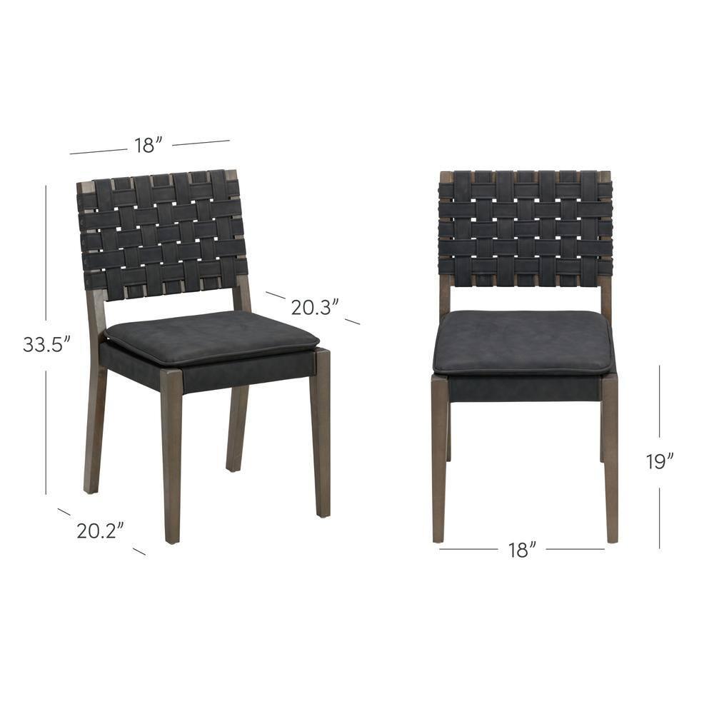 Nathan James Upholstered Stool