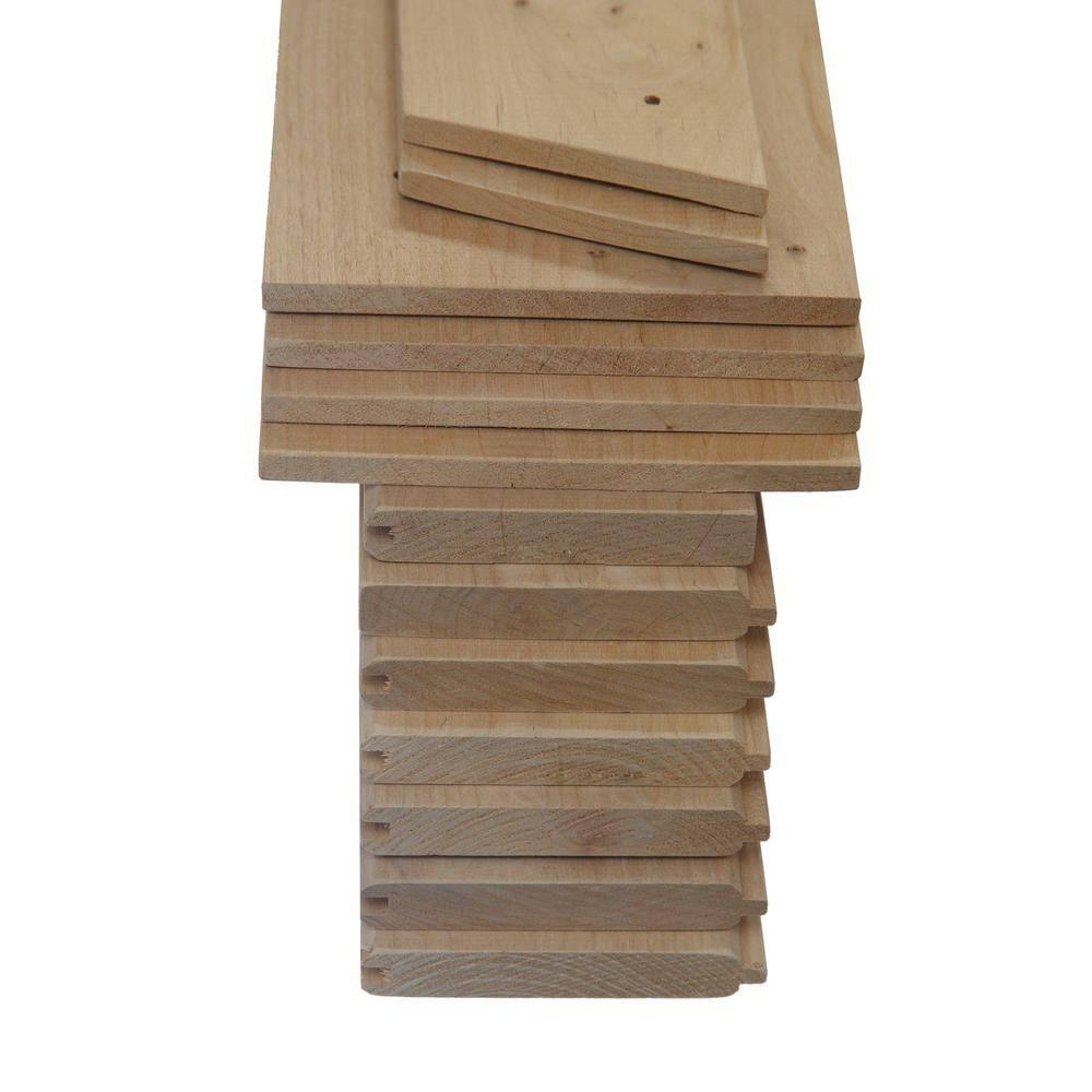 Lubann American 84'' Solid Wood Barn Doors Barn Door