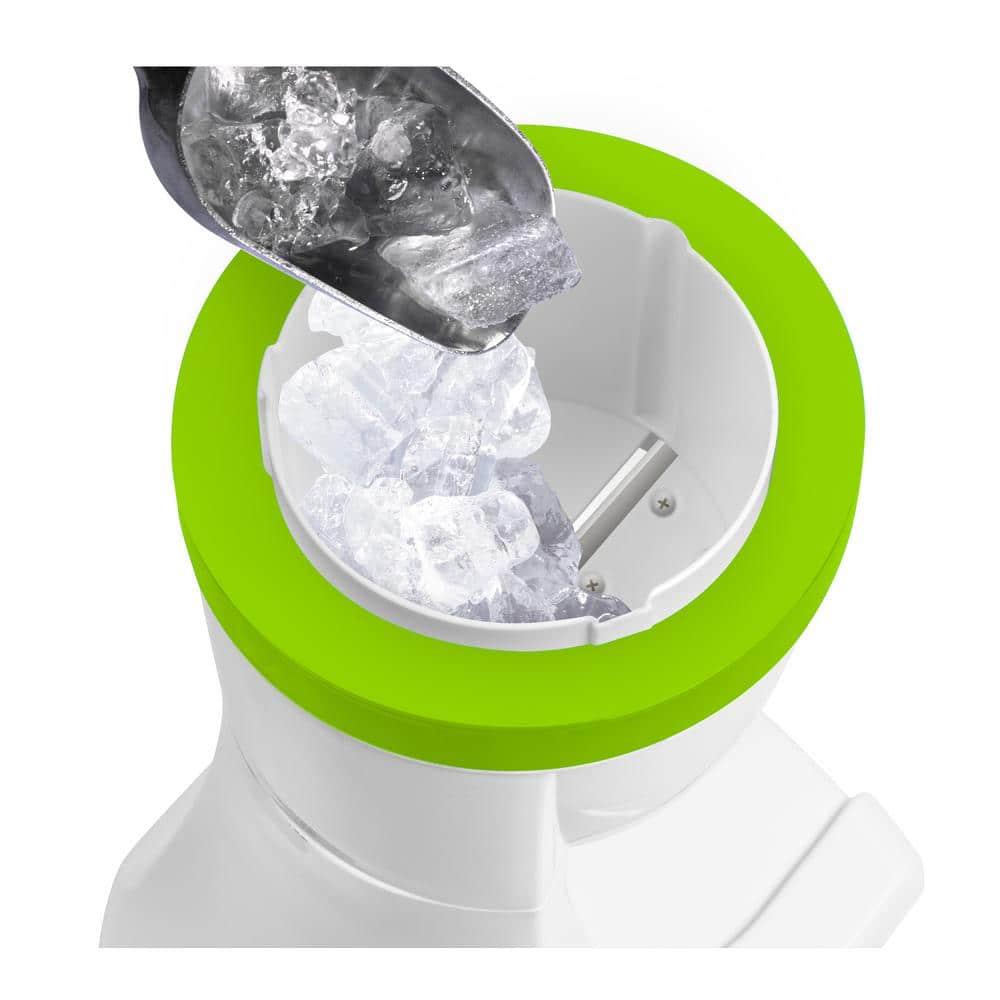 Nostalgia Nostalgia Electric Hawaiian Shave Ice & Snow Cone Maker, Includes Reusable Cup And Two Ice Molds, Stainless Steel Blades