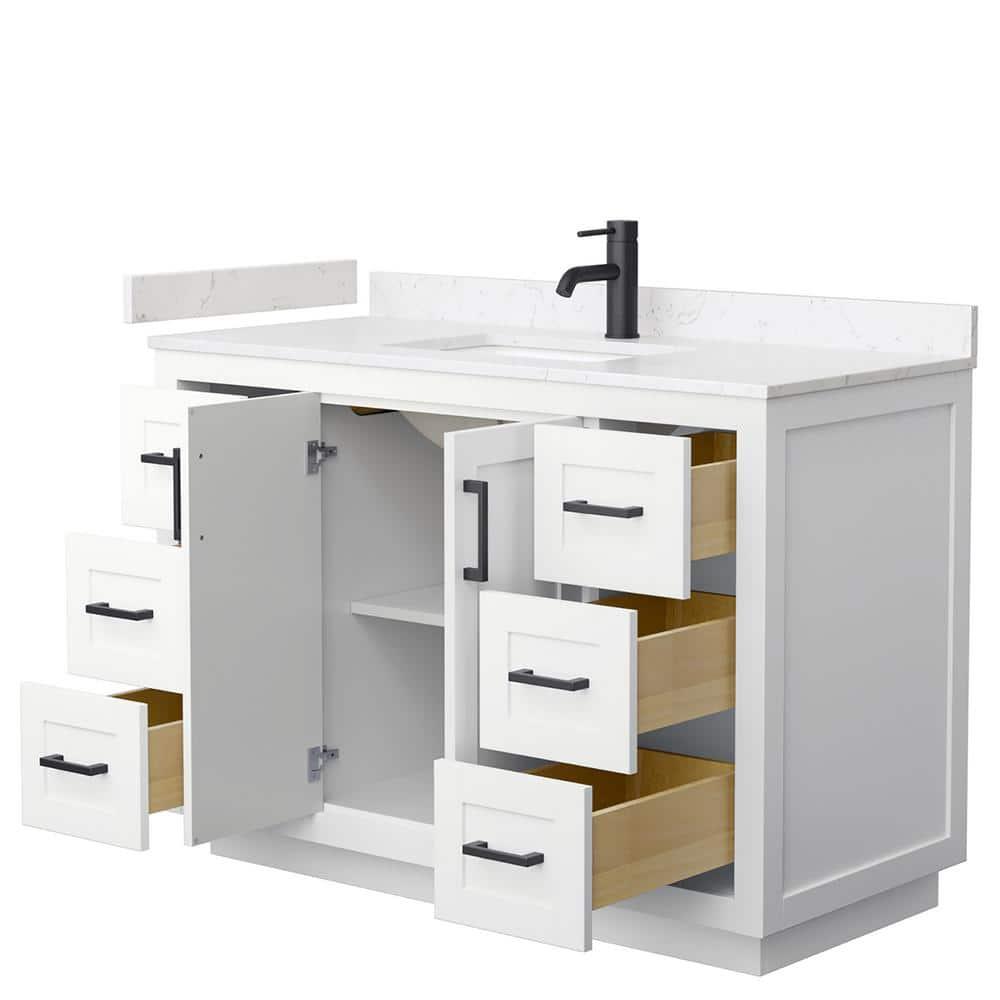 Miranda 48" Freestanding Single Bathroom Vanity with Cultured Marble Top
