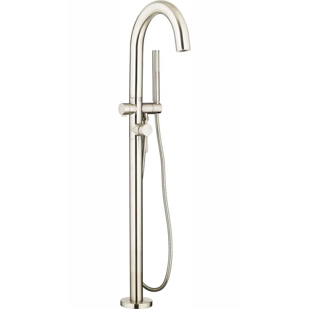 1 Handle Floor Tub Filler with Diverter