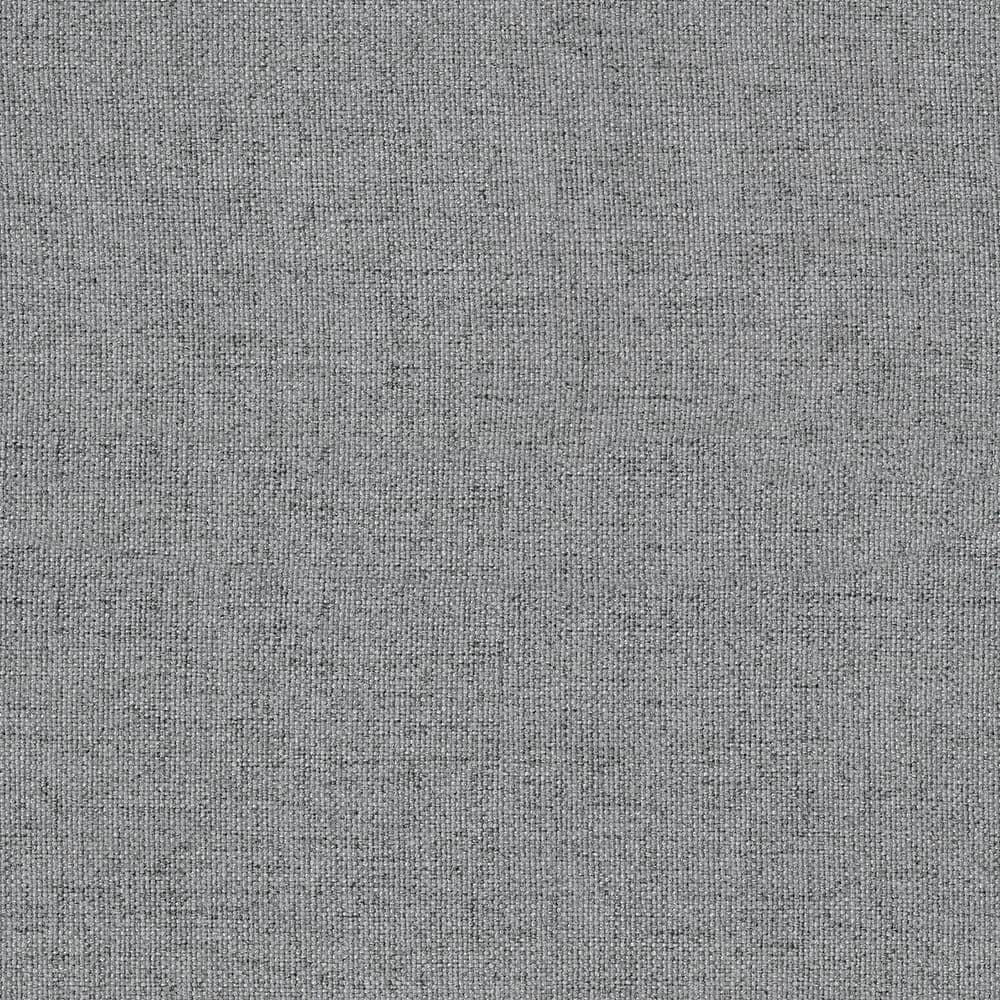 Lexicon Transitional Solid Wood and Polyester Love Seat in Dark Gray/Black