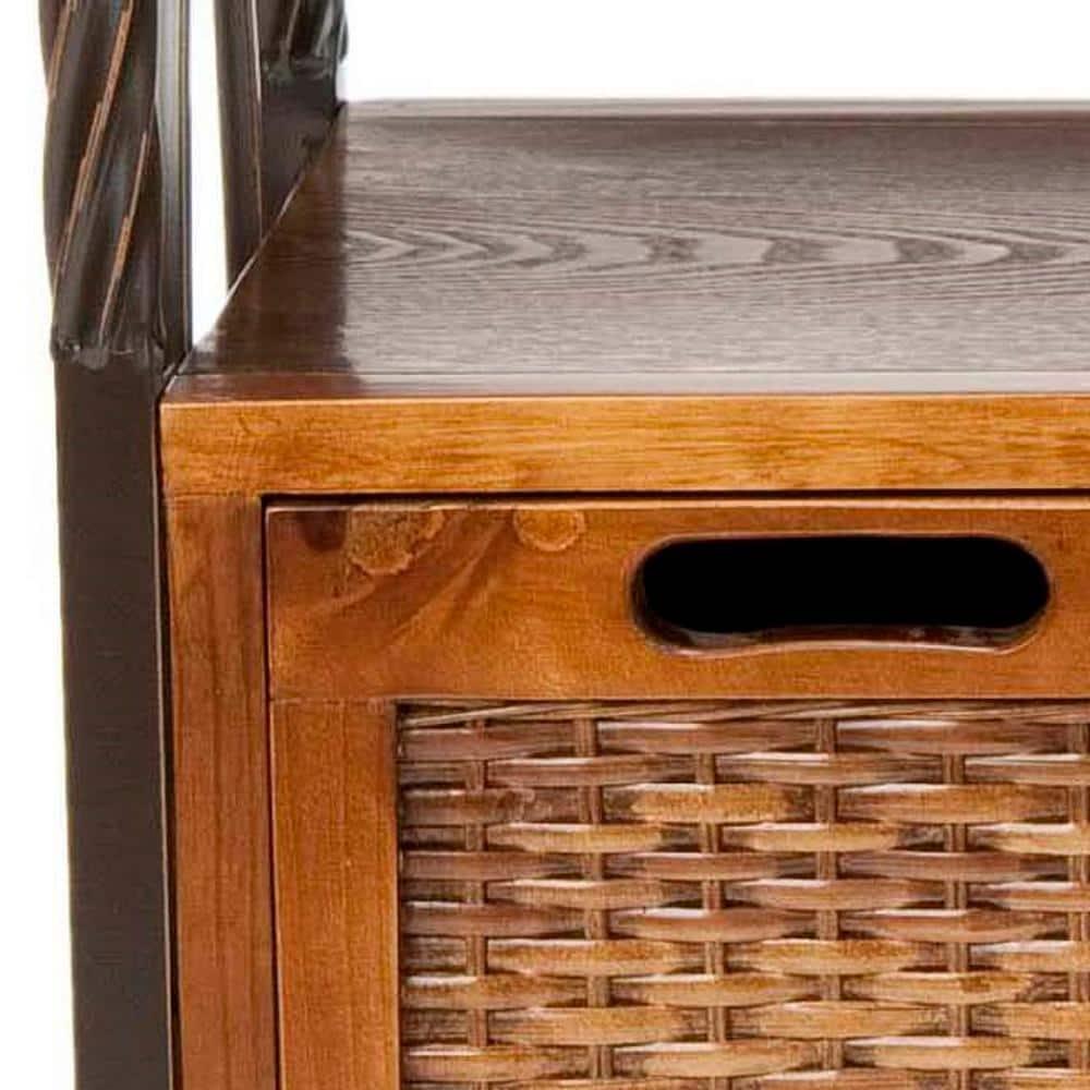 Joshua Media Console - AMH6532A - Brown - Safavieh Couture