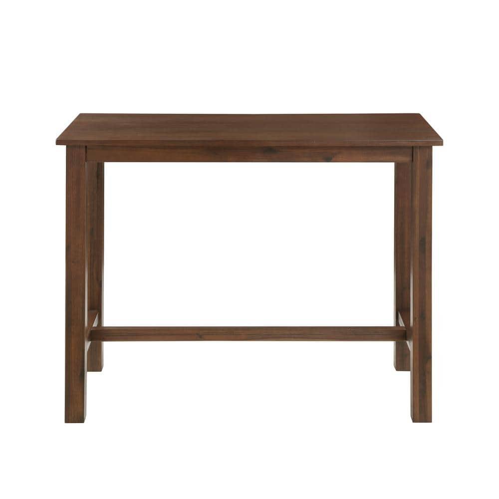 Sonoma Counter Height Pub Table Chestnut - Boraam: Modern Kitchen Table for 4, Wood Frame, 36" High
