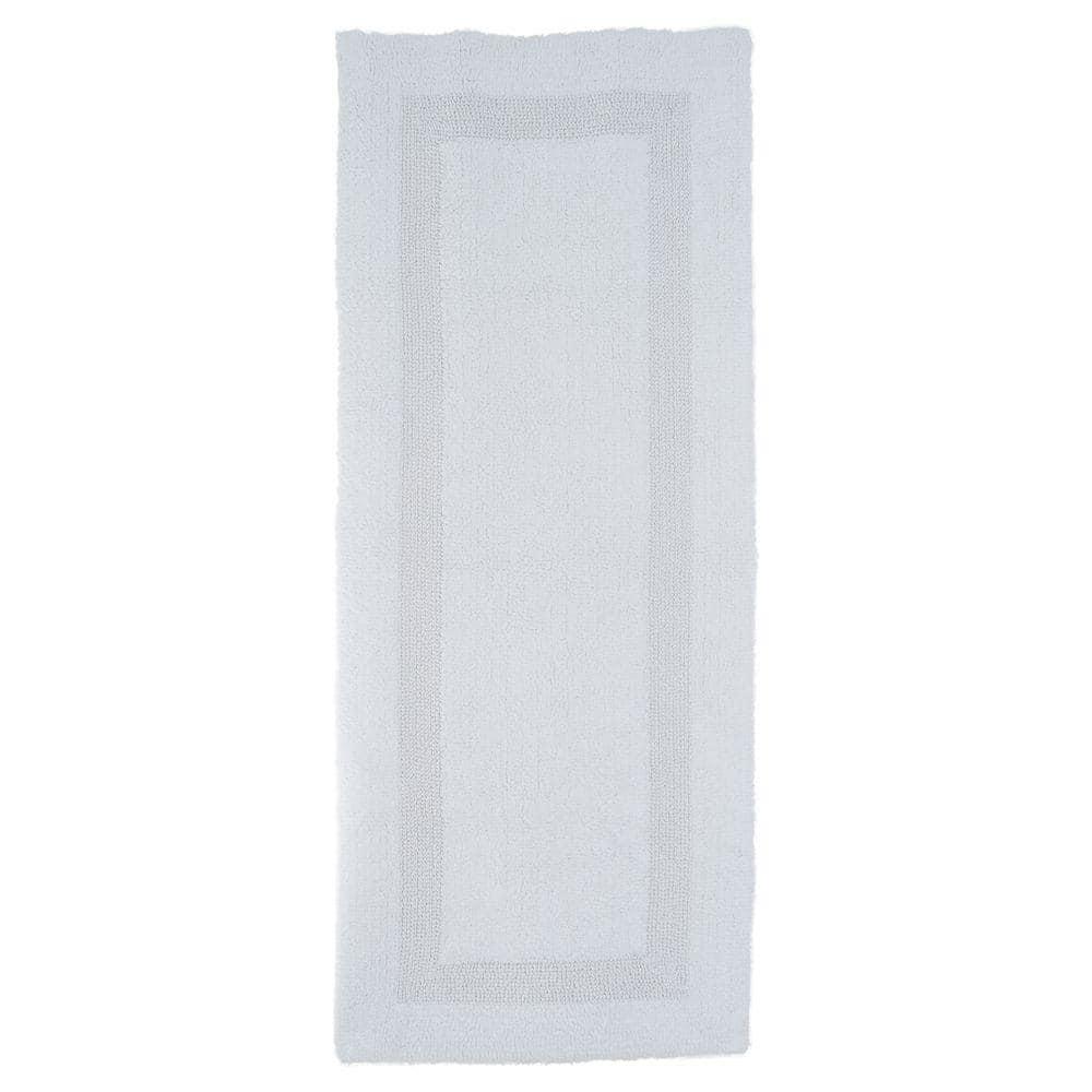 Lavish Home 100% Cotton Reversible Long Bath Rug