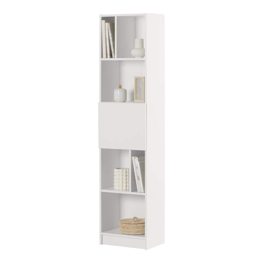 Liora Narrow 5-Shelf Narrow Bookcase