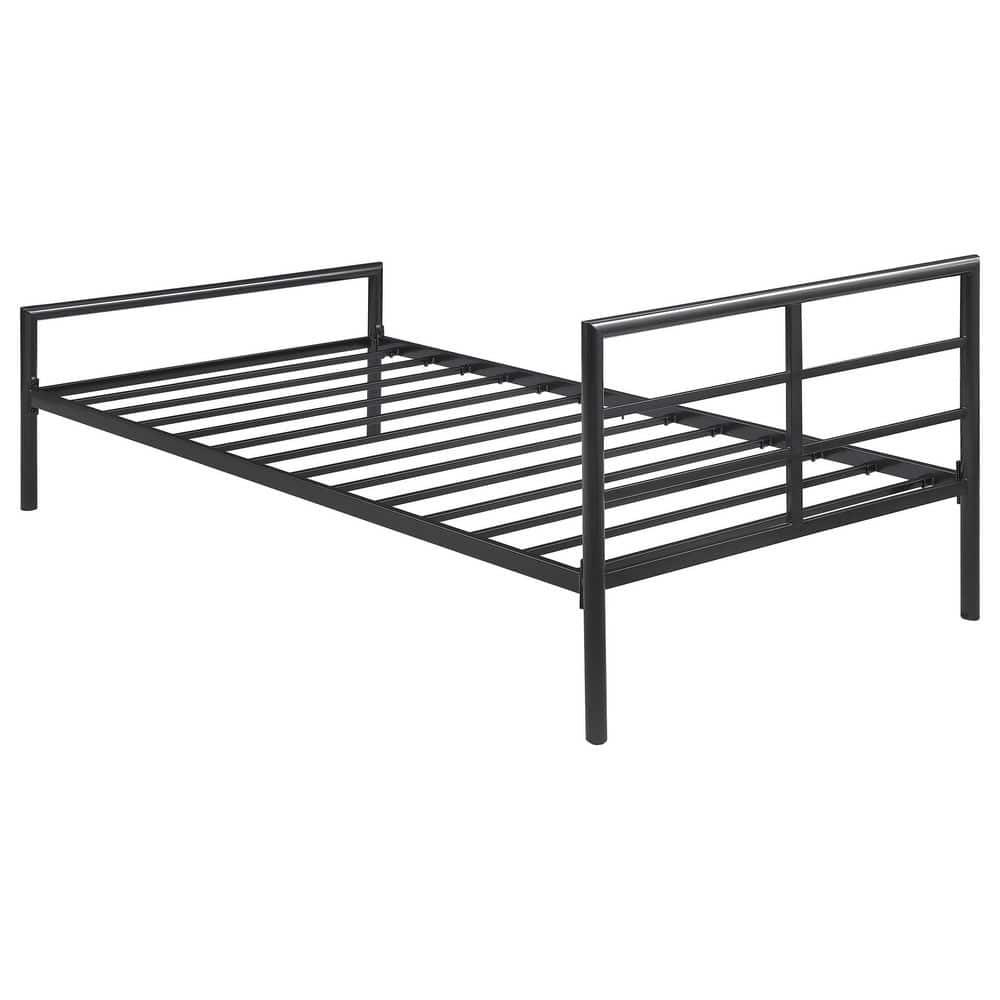 Fisher Twin Metal Bed Gunmetal