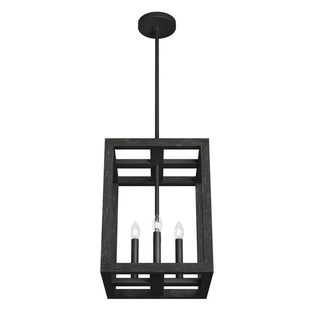 Squire Manor 4 - Light Lantern Rectangle Chandelier