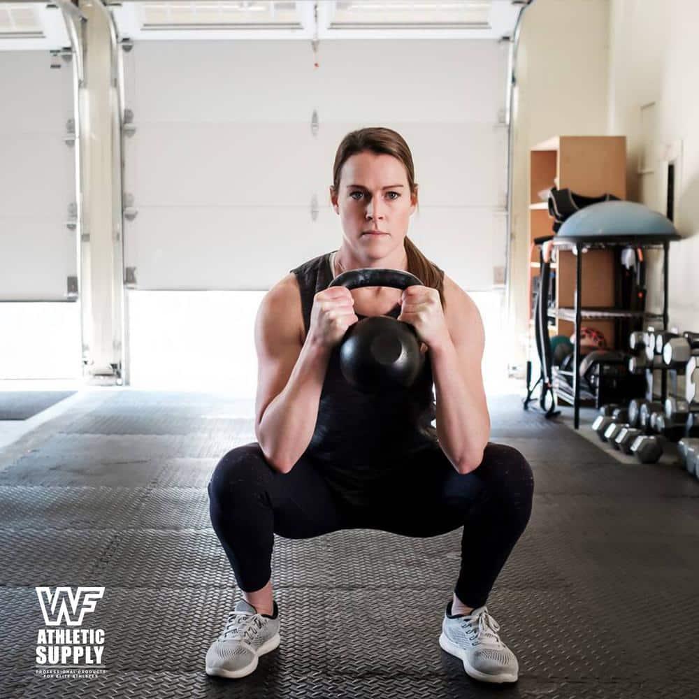 Extra Thick Interlocking Exercise Foam Mats, 3/4-Inch Thickness Gym Flooring Tiles (72 SQ. FT)