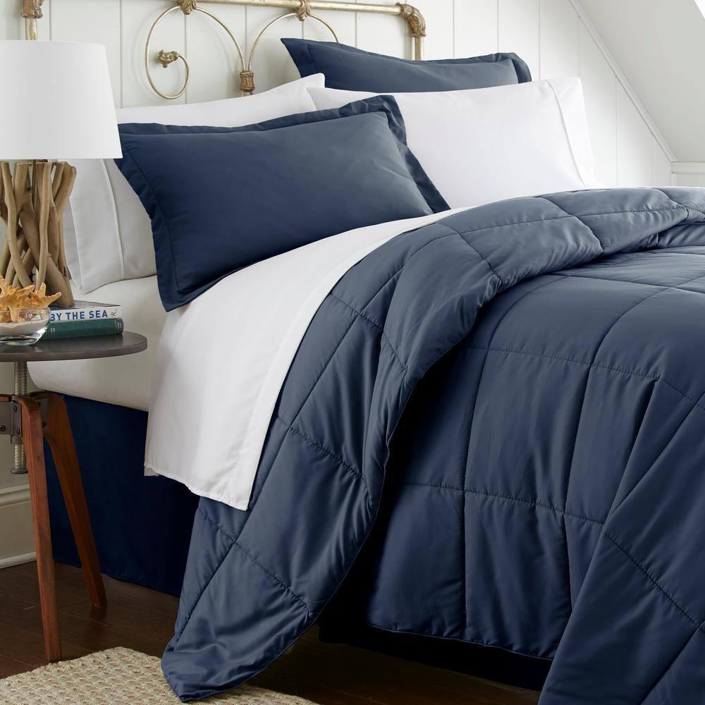 IEnjoy Home Simply Soft 8 Piece Microfiber Complete Bedding Set