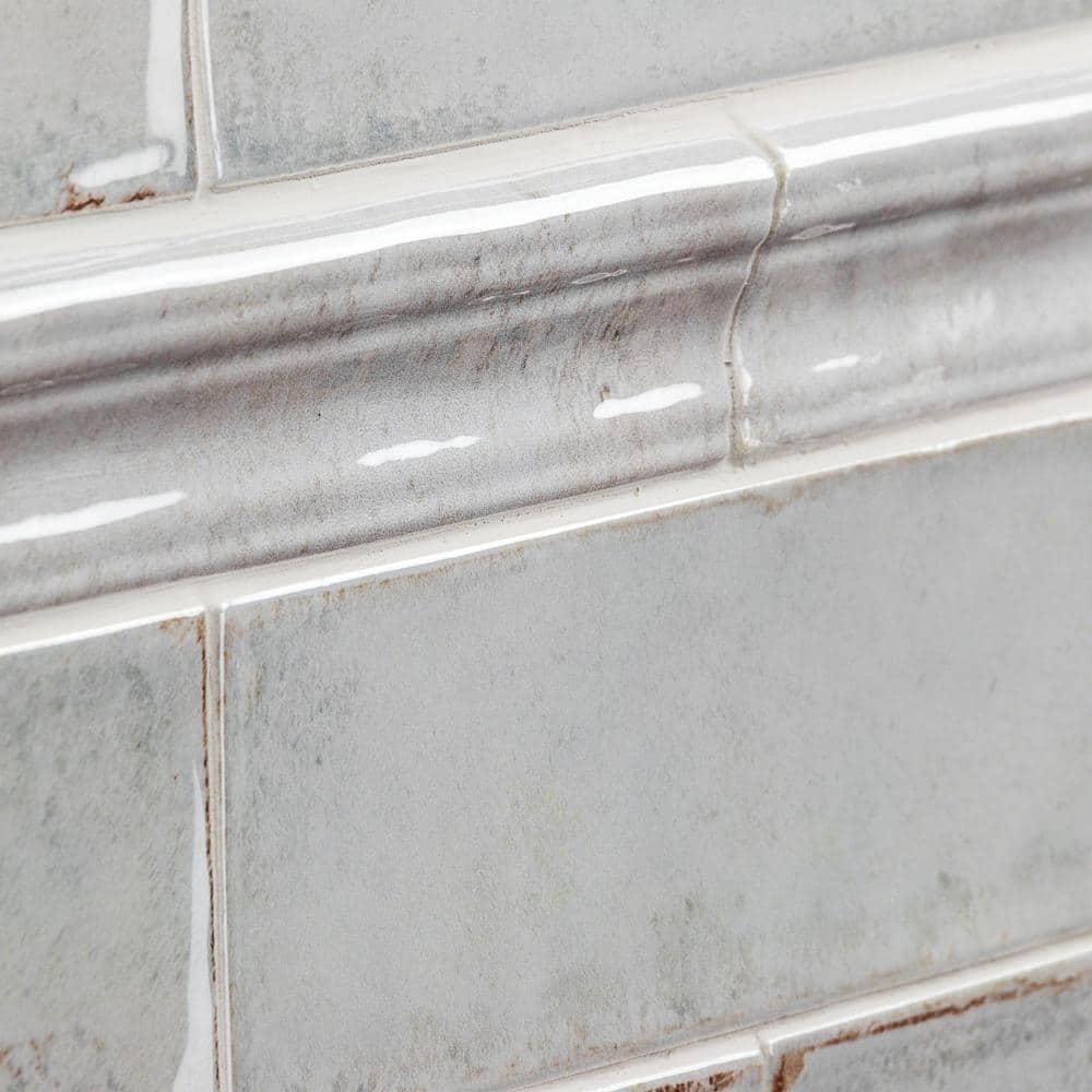 Bond Tile Chateau 12" x 2" Ceramic Quarter Round Tile Trim