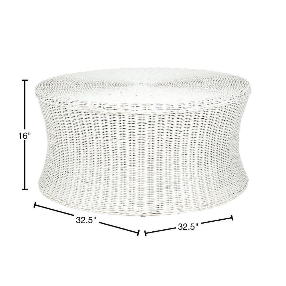 Ruxton Coffee Table - White - Safavieh