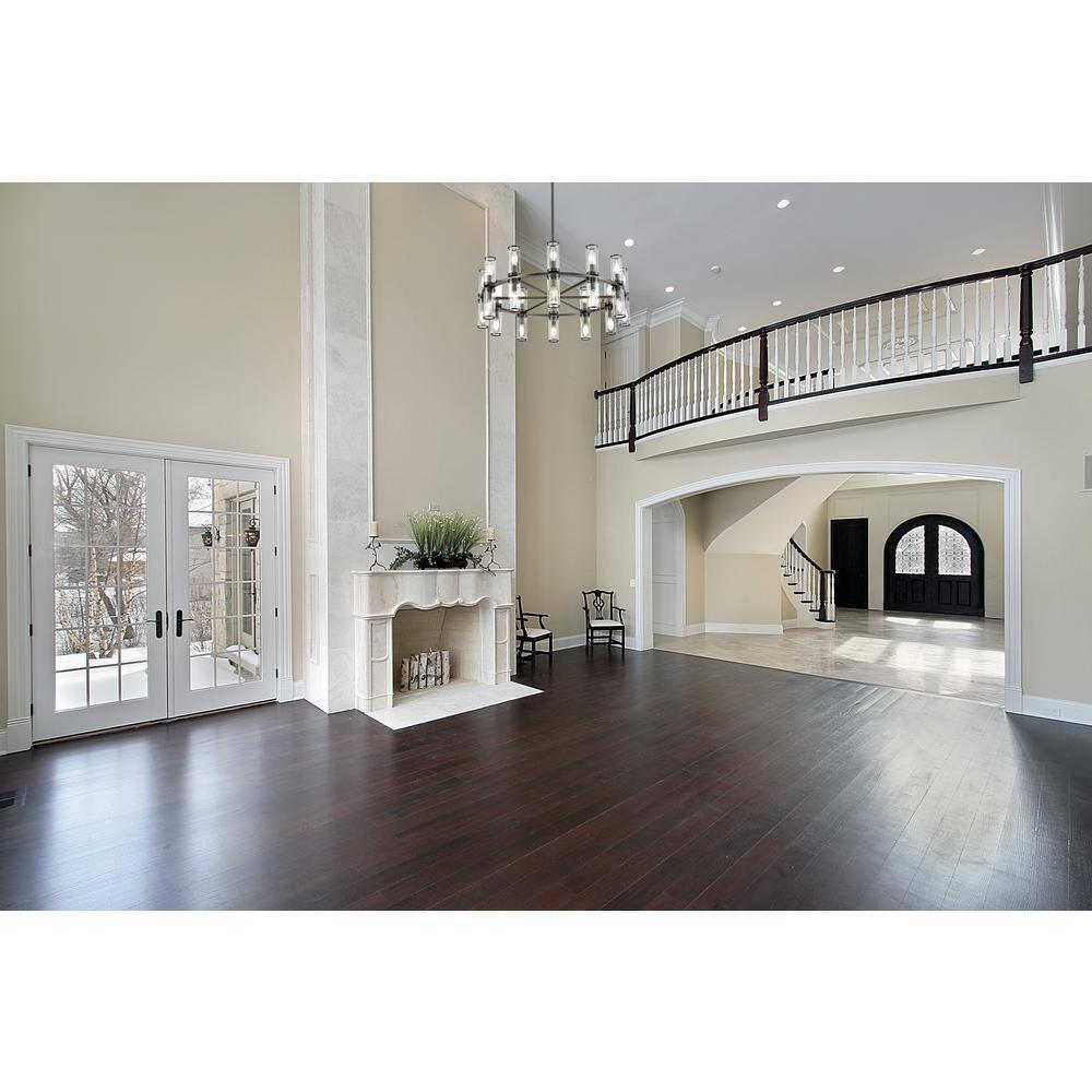 Revolve 24 - Light Dimmable Wagon Wheel Chandelier