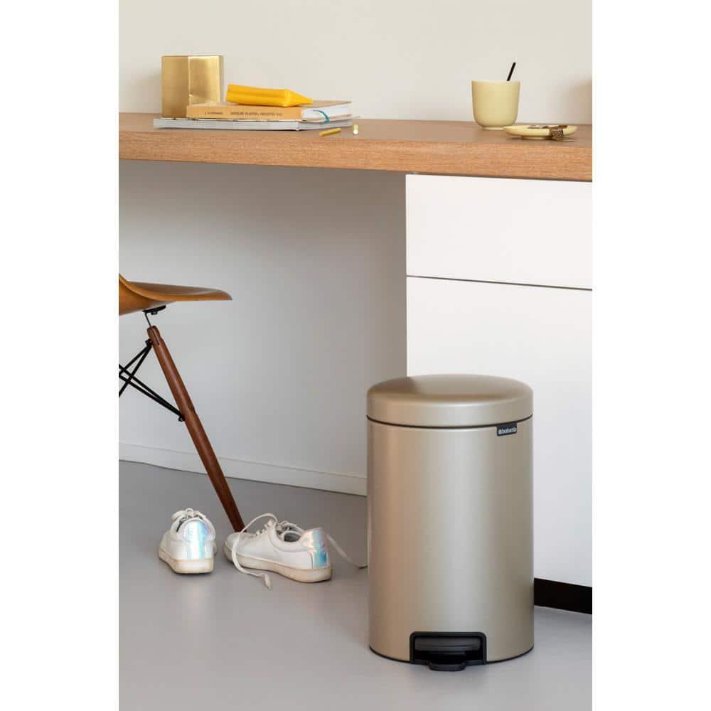 Brabantia Brabantia Newicon Step On Trash Can, 3.2 Gallon (12 Liter)