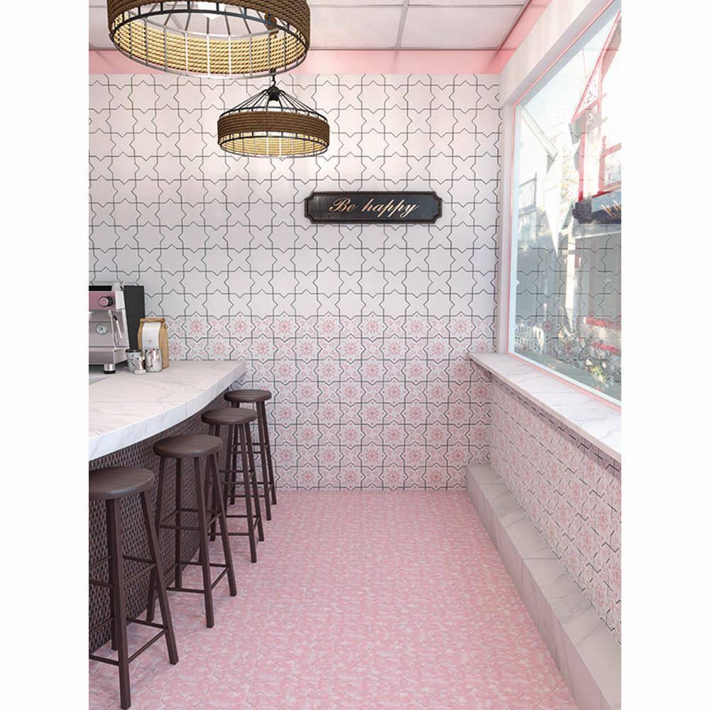 Apollo Tile Siena 5.35'' W x 5.35'' L Ceramic Singular Tile