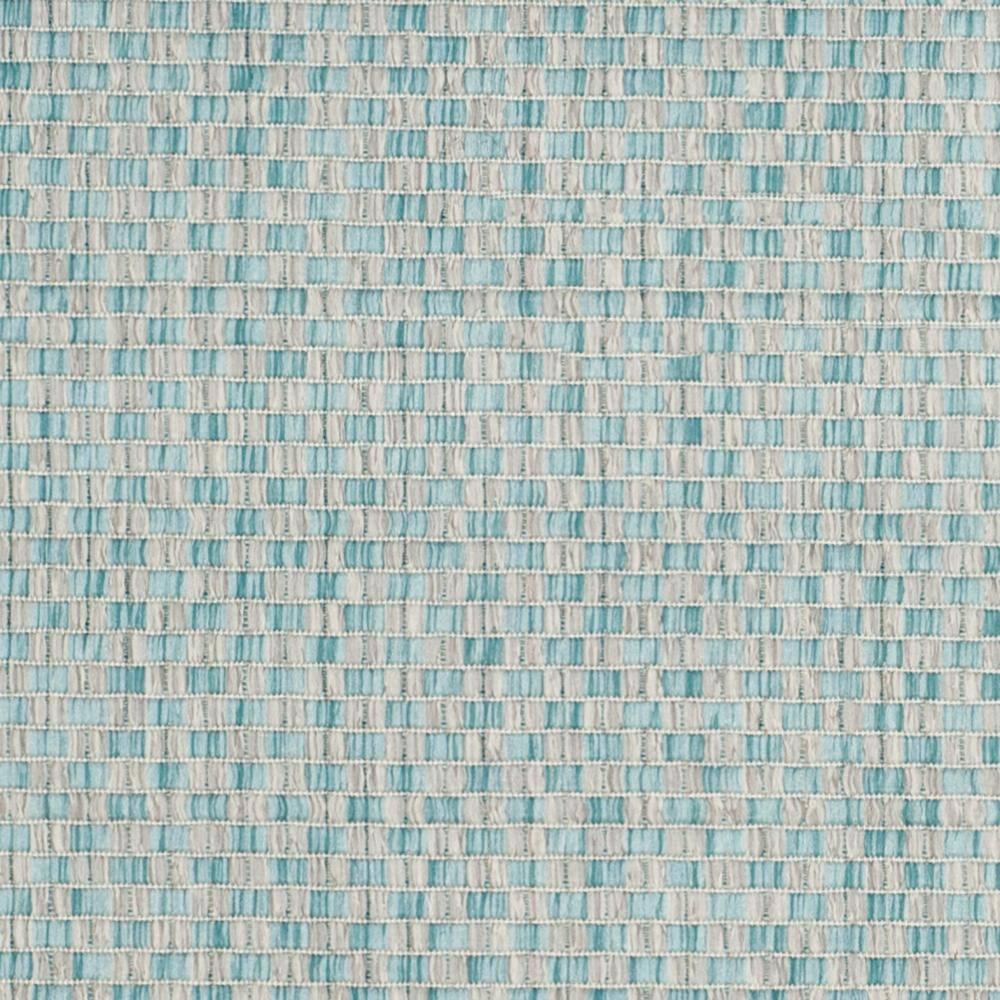 Courtyard CY8653 Power Loomed Indoor and Outdoor Area Rug - Light Blue/Light Grey - 8'x11' - Safavieh