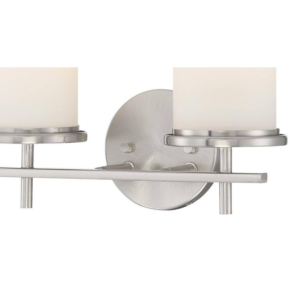4092-84-Minka Lavery-Haisley - 2 Light Bath Vanity-Brushed Nickel Finish
