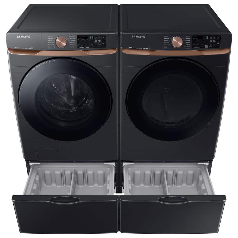 Samsung 5.0 cu. ft. Extra Large Capacity Smart Front Load Washer with Super Speed Wash and Steam