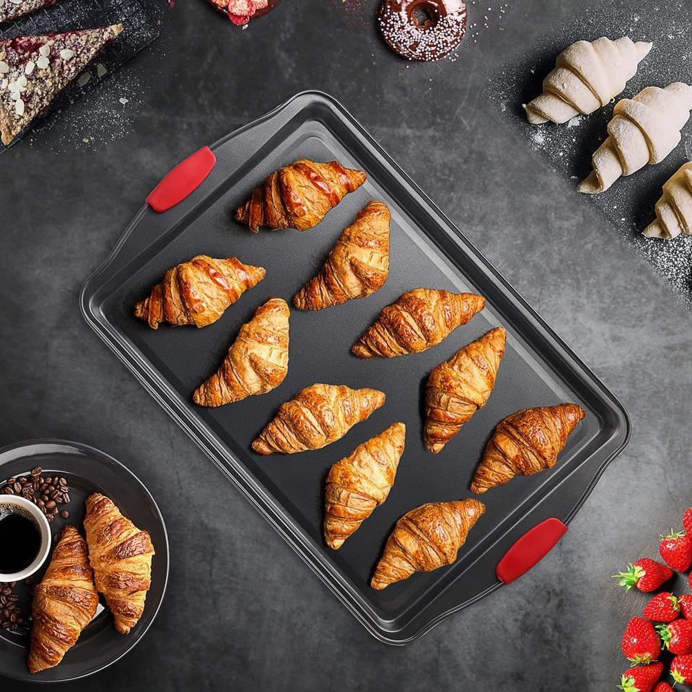 Joytable Non-Stick Carbon Steel 2 Piece Baking Sheet Set