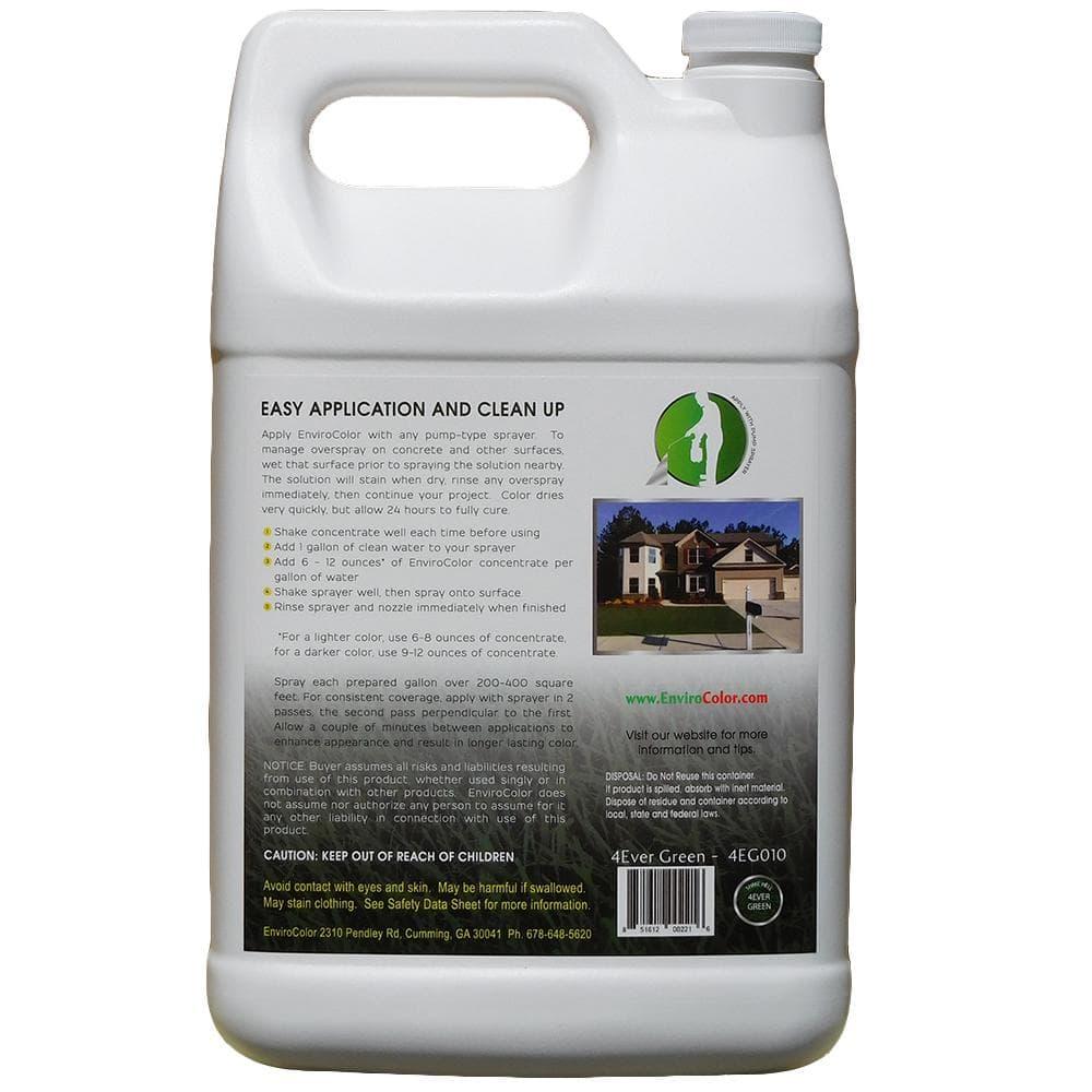 EnviroColor 4 Ever Green Grass Paint Gallon Treats 4,000 Ft², Treatment for Grass and Turf