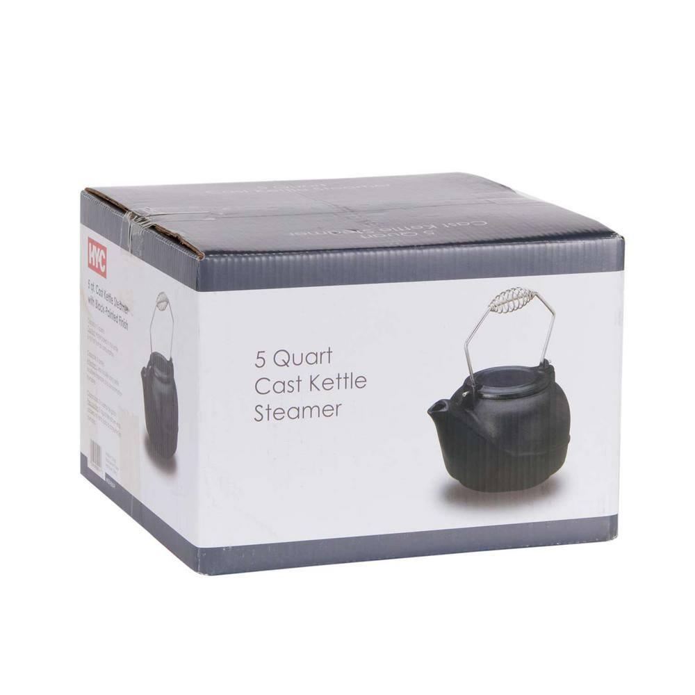 Prep & Savour Prep & Savour Dayam 5 Quarts Cast Iron Stovetop Tea Kettle
