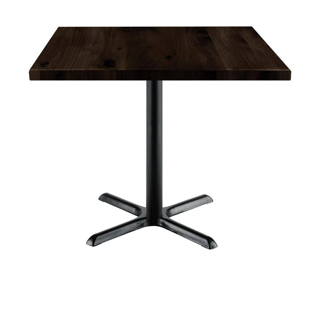 Square Wood Breakroom Table