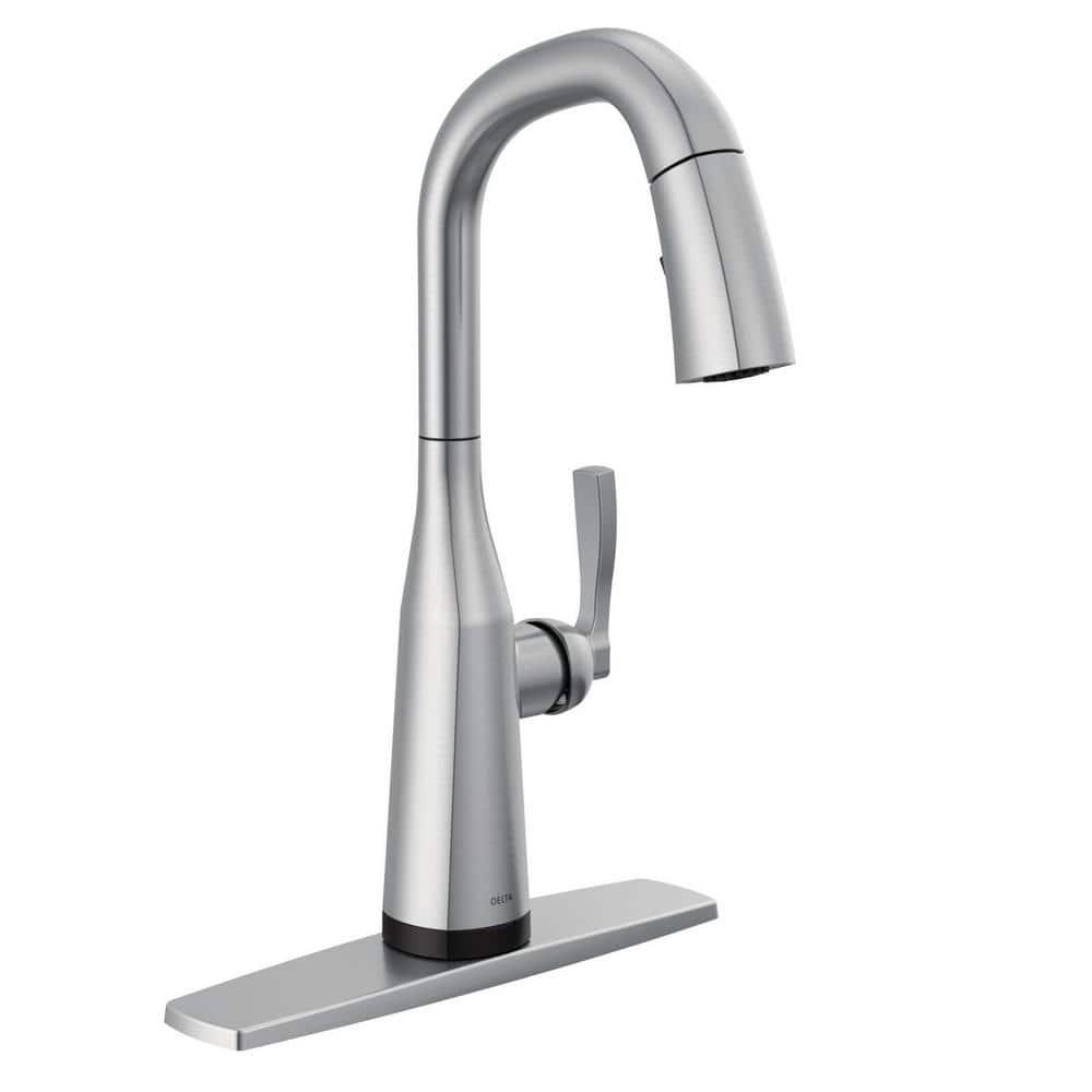 Stryke Pull Down Touch Bar Faucet with Touch2O Technology and With Accessories
