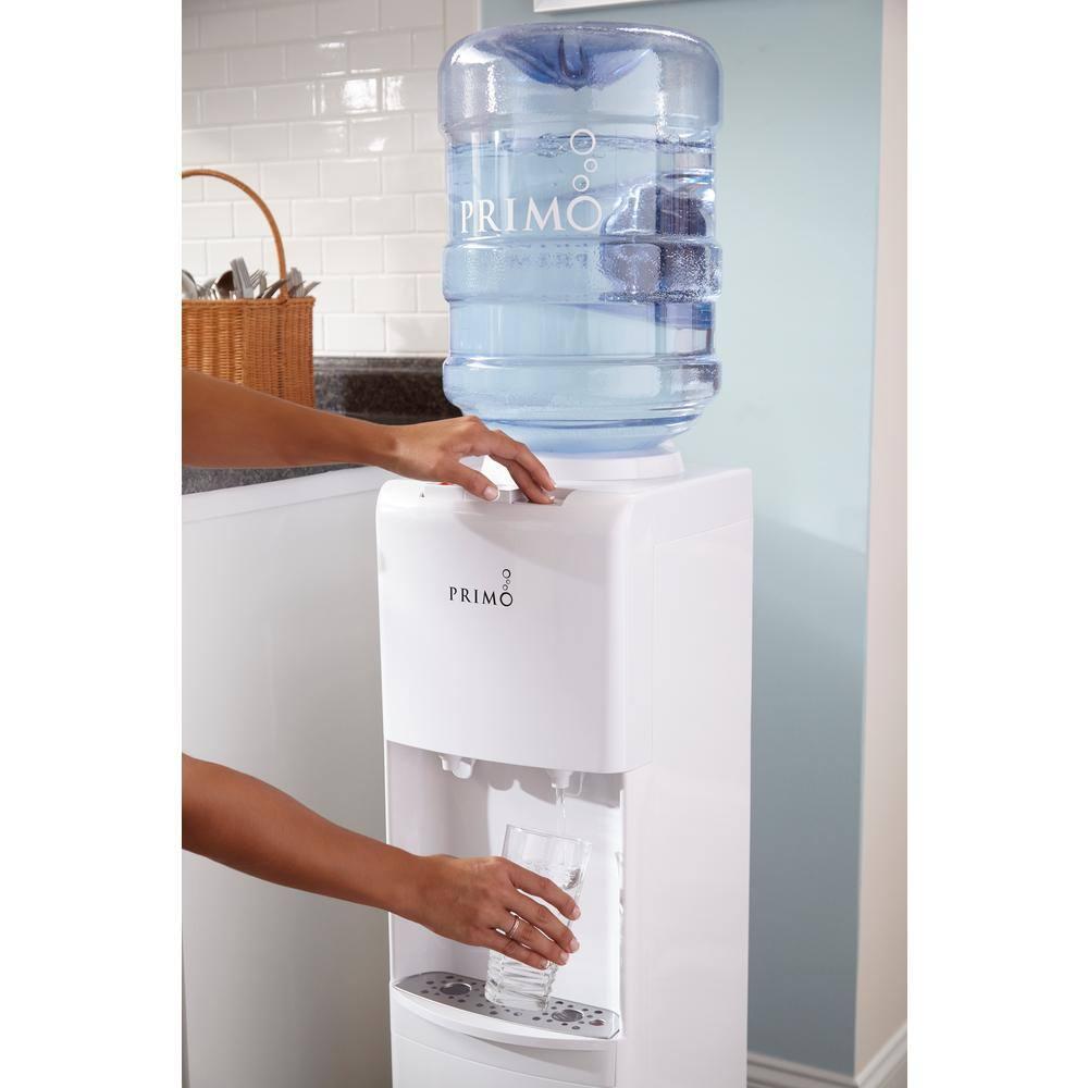 Primo Water Dispenser: Freestanding Electric, Hot & Cold, 135.26 Volume, Energy Star Certified, 1-Year Warranty