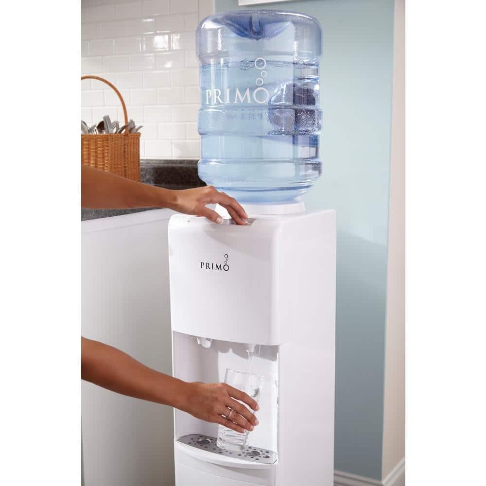 Primo Water Dispenser: Freestanding Electric, Hot & Cold, 135.26 Volume, Energy Star Certified, 1-Year Warranty