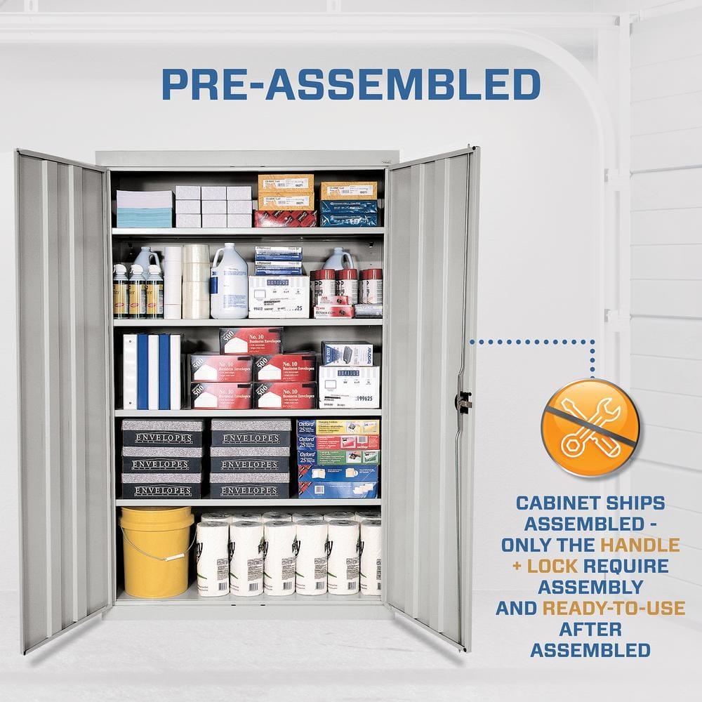 Sandusky Cabinets Sandusky Lee Elite 24" D x 46" W x 72" H, Steel Garage Storage Cabinet by Sandusky