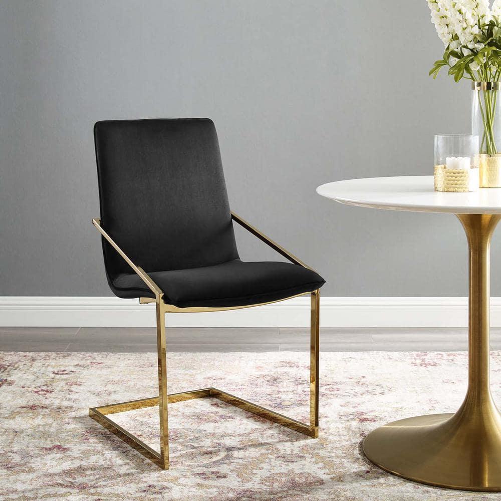 Modway Pitch Performance Velvet Dining Armchair