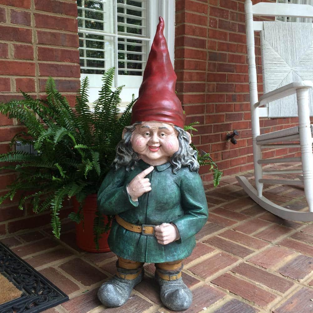 Old World Gnomes Zelda the Female Gnome Garden Statue