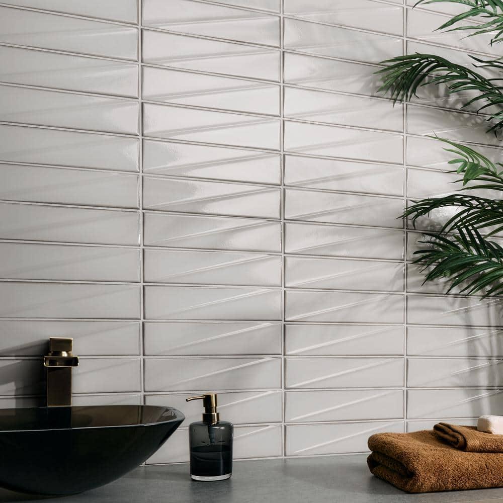 Highnote 2.99 In. X 12 In. Glossy Ceramic Subway Wall Tile (4.99 Sq. Ft. / Case)