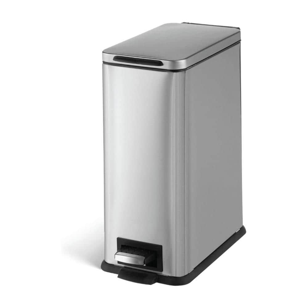 2.5 Gallon Slim Trash Can, for Bathroom and Office