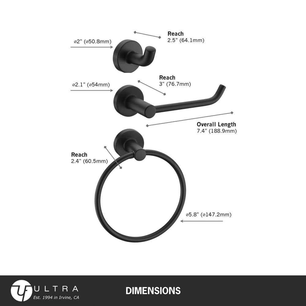 Kree Wall Mounted Toilet Paper Holder