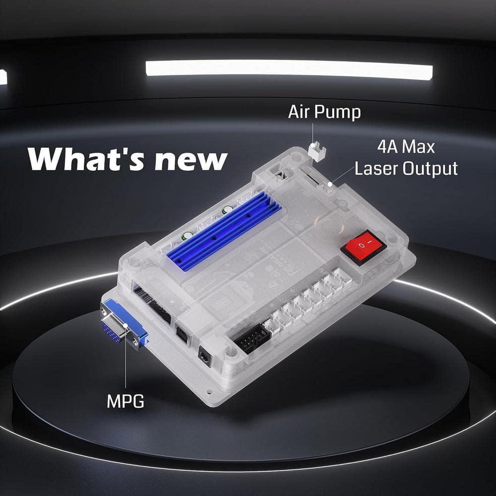 Genmitsu 3020-PRO MAX V2 CNC Router Machine, Upgraded 3 Axis Engraver for Metal, Wood, Acrylic, PCB MDF, New Structure & Offline Controller & 6pcs Limit Switches, Working Area 11.8 x 8.1 x 3.1 inch