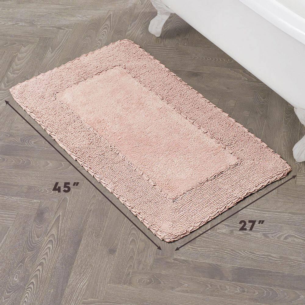 Laura Ashley Laura Ashley Ruffle 100% Cotton Bath Rugs