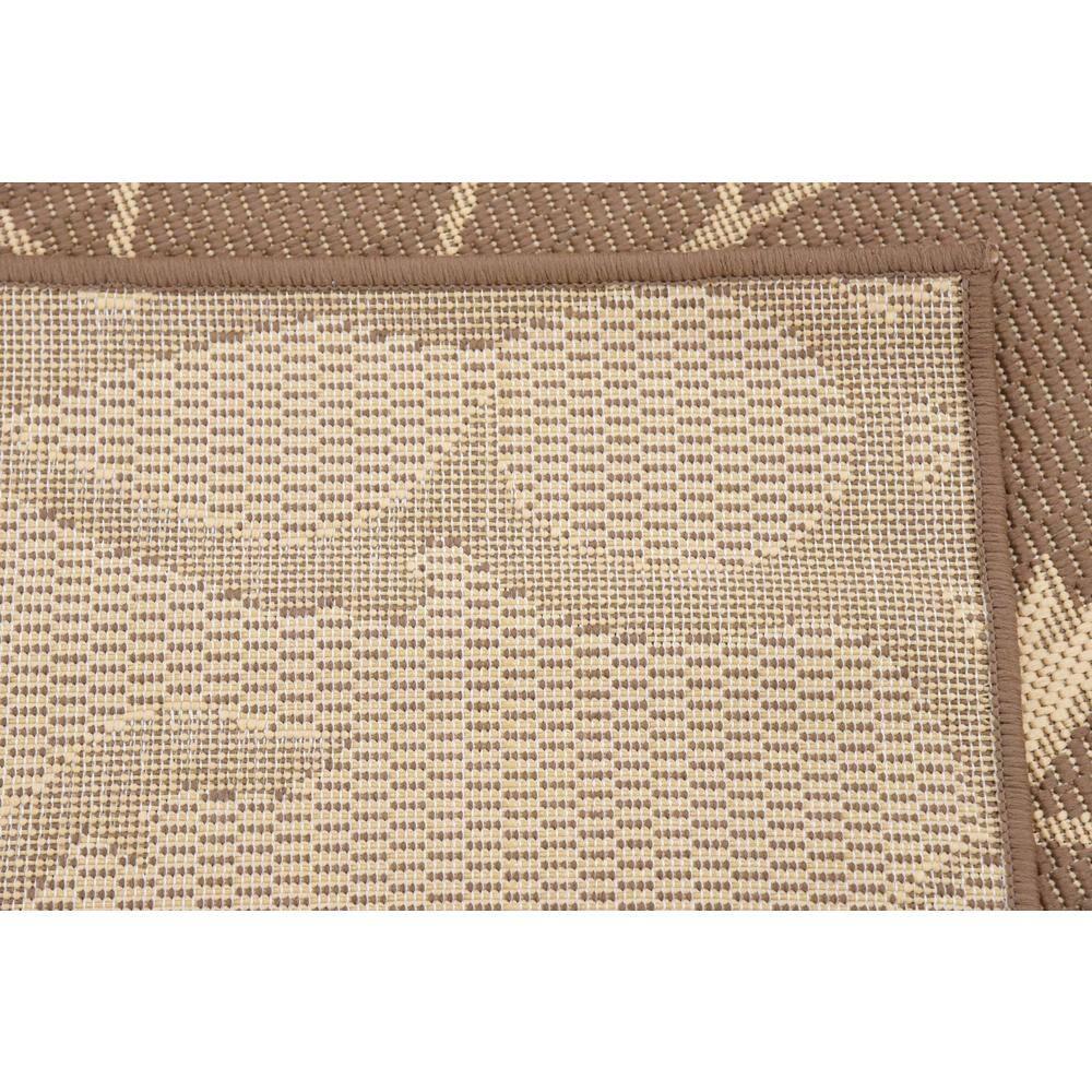 Unique Loom Outdoor Botanical Collection Area Rug - Branch (7' 1" x 10' Rectangle Brown/Beige)
