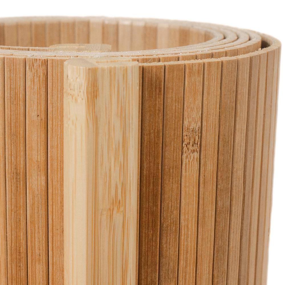 4 ft. Short Bamboo Wave Screen - Natural