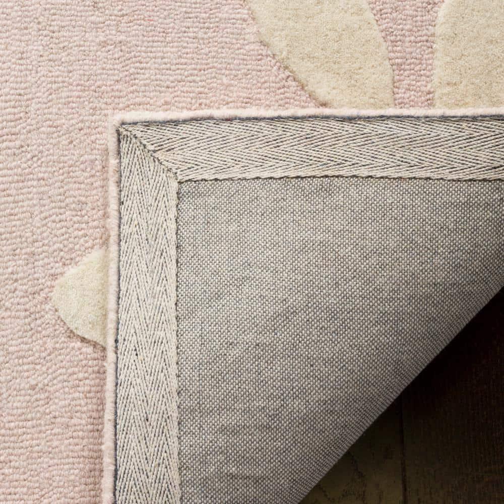 Safavieh Kids Daisy SFK914 Hand Tufted Indoor Area Rug - Pink/Ivory - 5'x7' - Safavieh