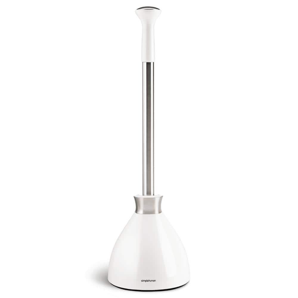 Simplehuman Toilet Plunger and Caddy Stainless Steel