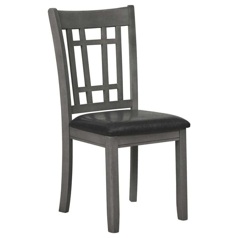 Damian 5-Piece Dining Set Medium Grey