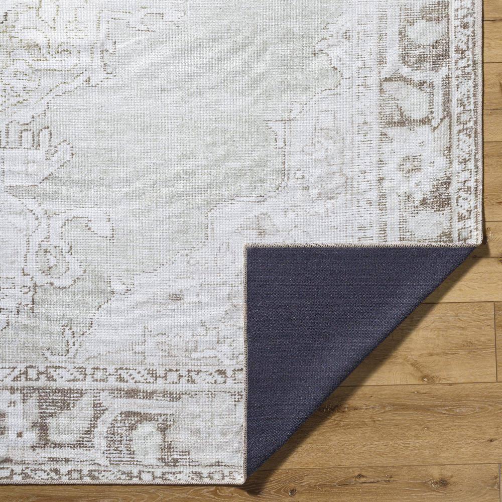 Our PNW Home x Livabliss Our PNW Home x Livabliss Machine Washable Oriental Boho Cream Light Brown Area Rug