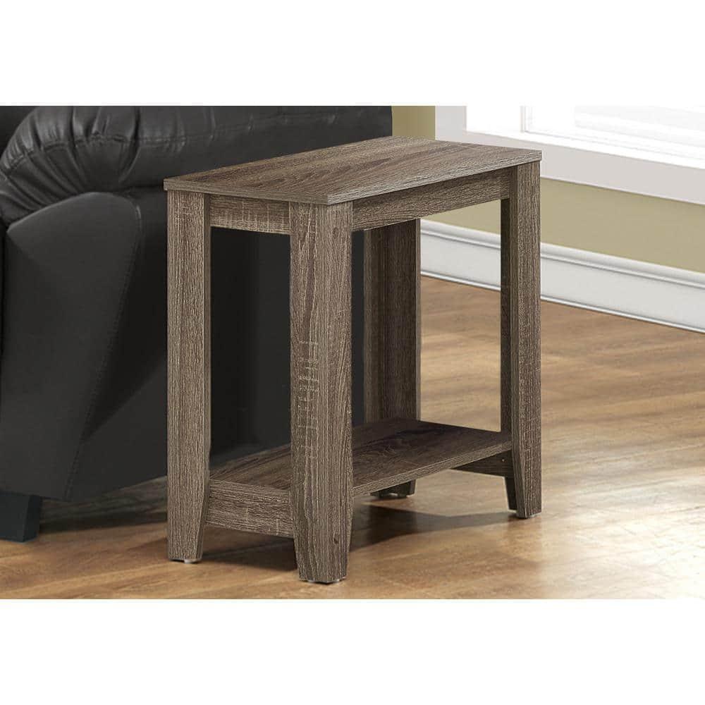 Accent Table Side End Nightstand Lamp Living Room Bedroom Laminate Brown