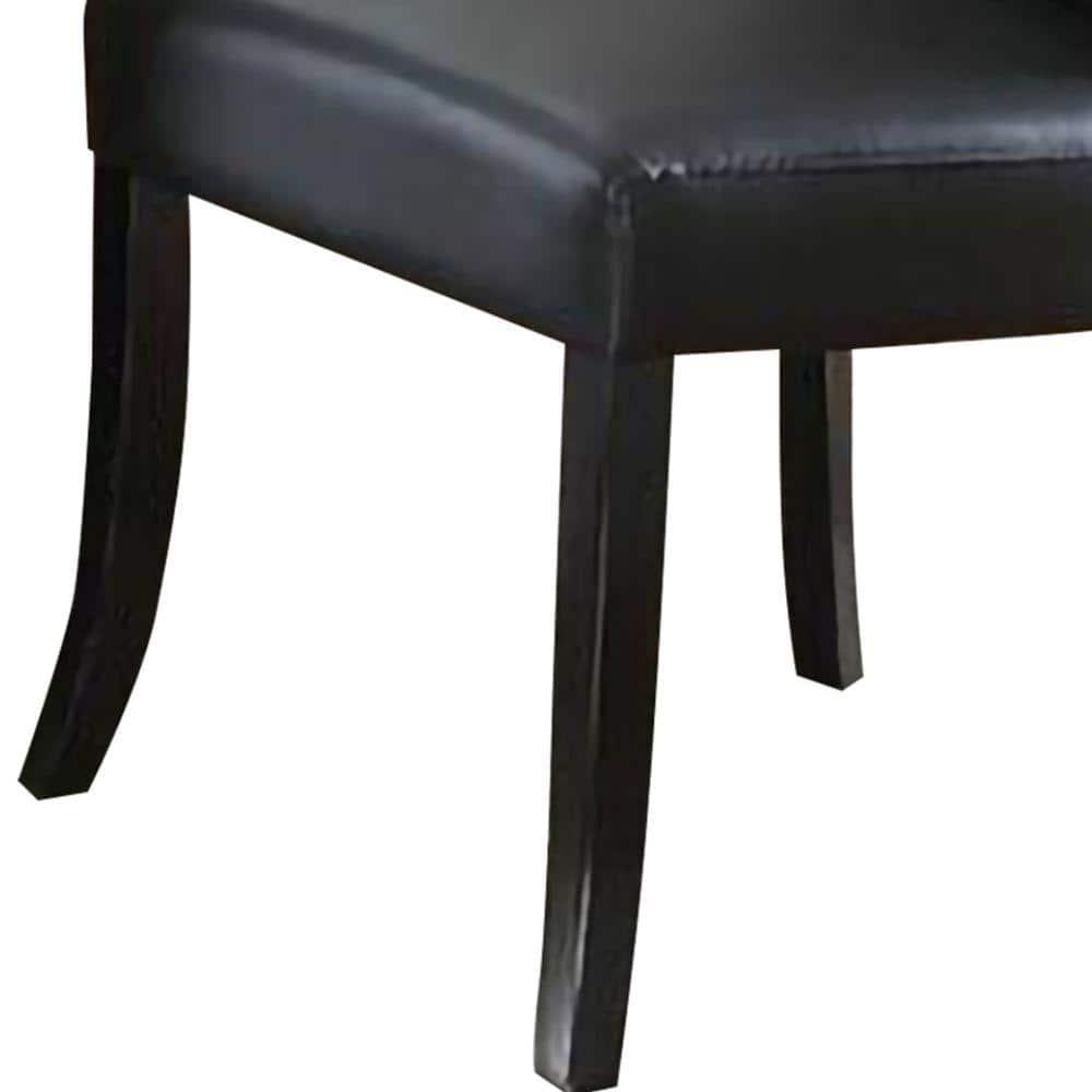 A&J Homes Studio Faux Leather Upholstered Side Chair (Set of 2)