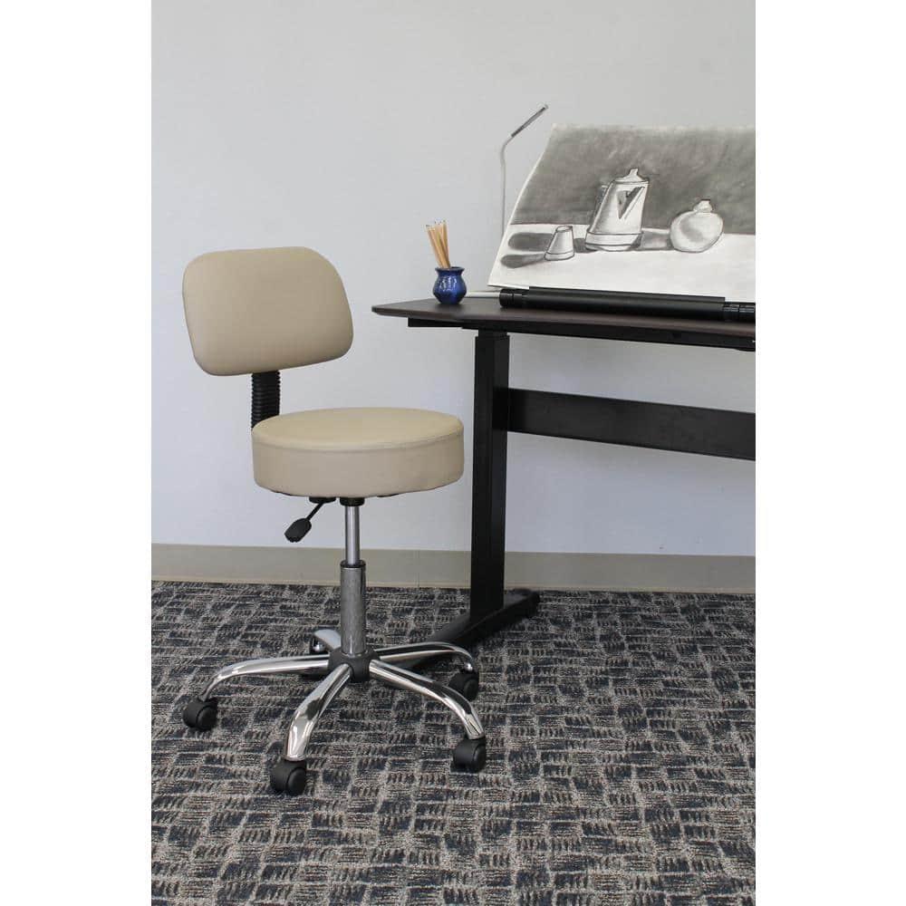 Boss Office Products Vinyl Drafting Chair