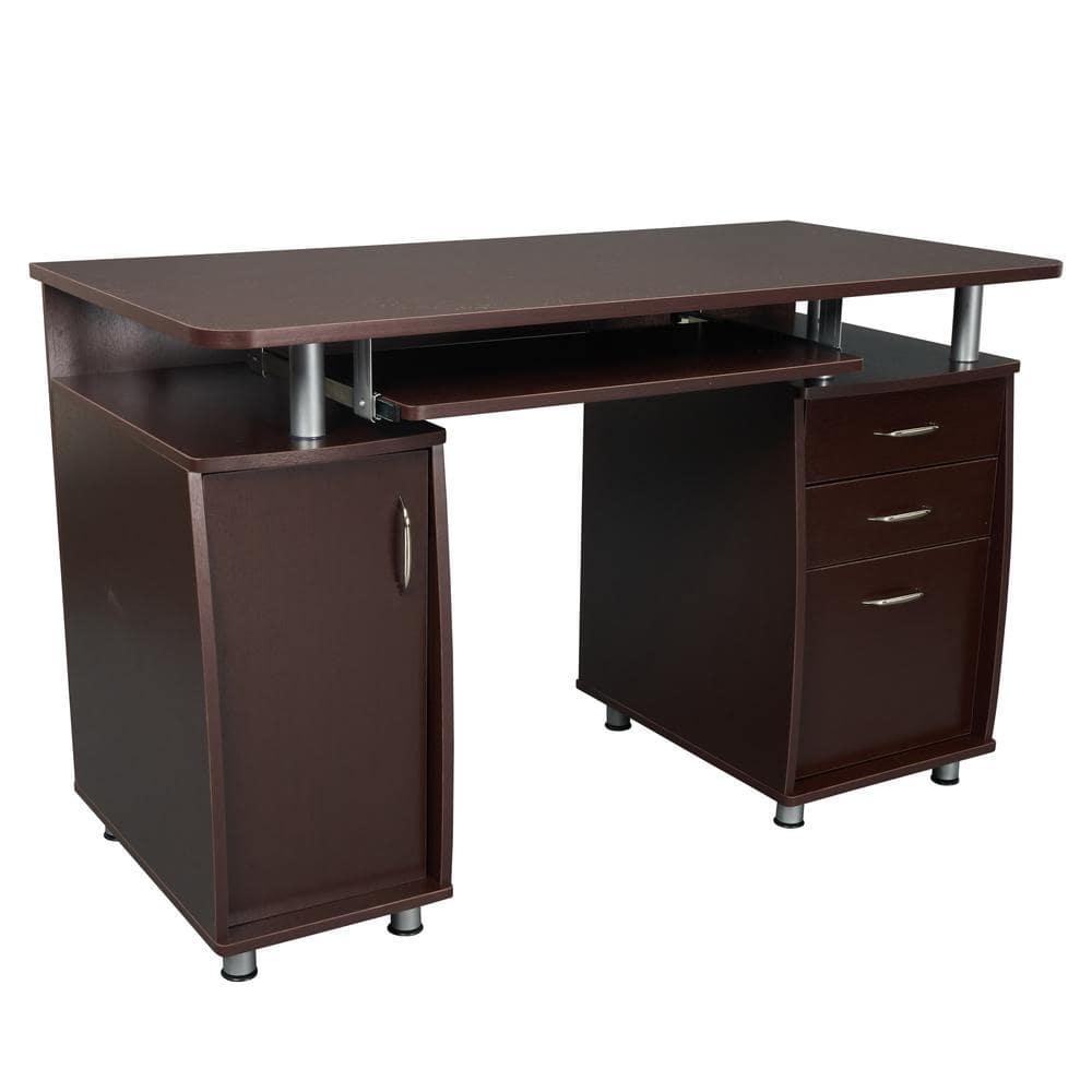Solid Wood Top Computer Desk