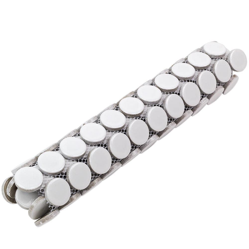 Zen 12.32'' W x 12.99'' L Ceramic Penny Round Mosaic Floor and Wall Tile (1.11 sq. ft./ each)